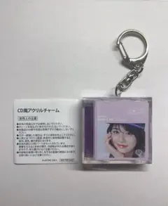 ME:I ミーアイ 佐々木心菜　WHO I AM C賞 CD風アクリルチャーム