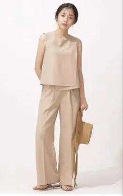 nano universe セットアップ　 38 ベージュ