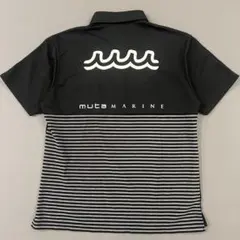 新品】muta MARINE ムータマリン スプリットロゴ ポロシャツ メンズ