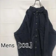 L20【US輸入】エディーバウアー　長袖シャツ【メンズXXL】ネイビーのサムネイル