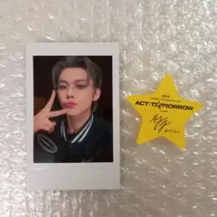 TXT ヨンジュン インスタントフォト チェキ トレカ ACT:TOMORROW
