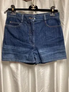 レア美品！CHANEL デニムショートパンツ 36♪のサムネイル
