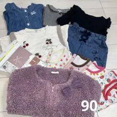 秋冬 アウター ワンピ ズボン おまとめ11点 90cm