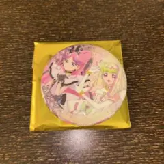 キミとアイドルプリキュア展 キュアズキューン キュアキッス 2人柄 缶バッジ