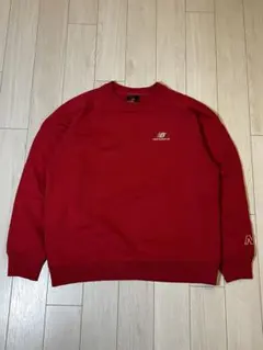 new balance 赤 スウェット Mサイズのサムネイル
