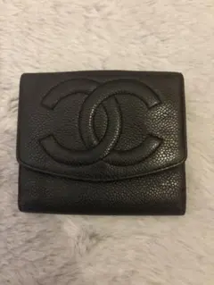 ✩CHANEL✩二つ折り財布✩ココマーク✩中古品✩