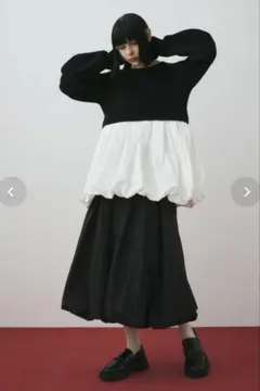 ENFOLD エンフォルド WRINKLES BALLOON-SKIRT - メルカリ