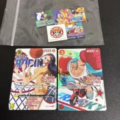 フランキー ROUND1プロモカードST21-011 ロビン　シール