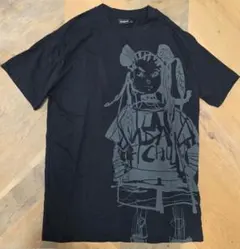 美品　Desigual アートプリント Tシャツ XL ブラック 　y47のサムネイル