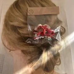 ハンドメイド 髪飾り ブローチ 和柄 成人式 お正月 着物 ヘアアレンジ