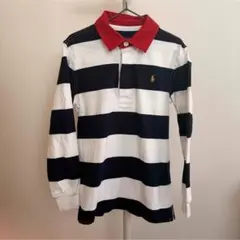 ポロ ラルフローレン ラガーシャツ ボーダー Tシャツ 7y