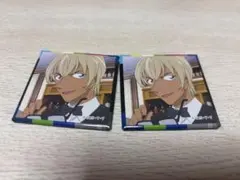 コナン展　スクエア缶バッジ　安室透
