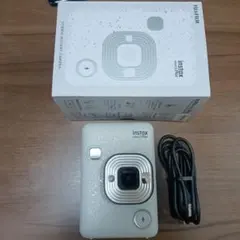 【美品】Instax mini Liplay ストーンホワイト