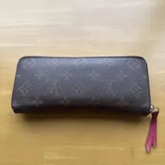 ルイヴィトン モノグラム ポルトフォイユ クレマンス ジッピー ピンク