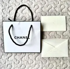 ‼️在庫1個‼️CHANEL 紙袋ショップバッグ&封筒セット‼️