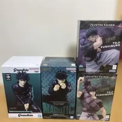 呪術廻戦 伏黒甚爾 伏黒恵 フィギュア まとめ売り 4点セット