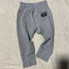 グレー ロゴ付き パンツ 95cm