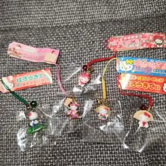 ハローキティ　ご当地ストラップ　セット