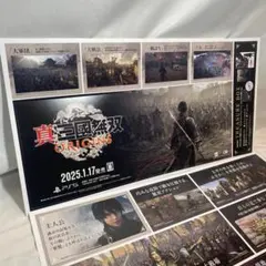 切り抜きPOP 真・三國無双 ORIGINS オリジン 3点 販促 店頭POP