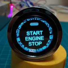 LED打ち替え済 プッシュスタートスイッチ トヨタ/スバル クリスタルレインボーのサムネイル