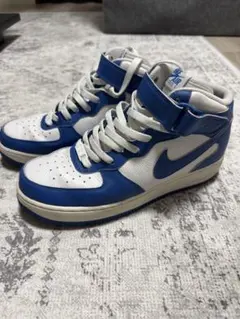 Nike Air Force 1 mid 青紺