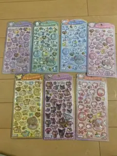 正規品　うるちゅるPOP SEALサンリオキャラクターシール 7枚セット