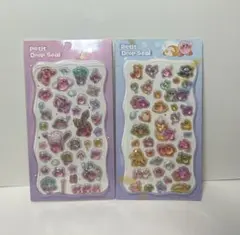 ☆カービィ☆ 海外製　硬いシール 立体シール 2枚セット