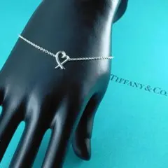 極美品】Tiffany & Co ティファニー ラビングハート ブレスレット