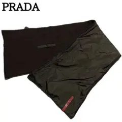 PRADA ブラック レッグウォーマー ナイロンマフラー PRADA ブラック レッグウォーマー ナイロンマフラー - メルカリ