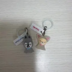 Stray Kids SKZOO キーホルダーWolf Chan FoxI.Ny
