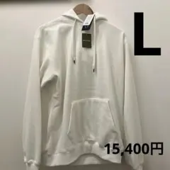 新品　FREAK'S STORE L ホワイト　マリブシャツ　フリースパーカー