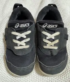 asics ブラック スニーカー 17cm