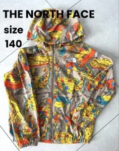美品THE NORTH FACE キッズ ブルゾン　コンパクトジャケット　140