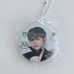 &TEAM HARUA ハルア 缶バッジ キーリング　セカナン