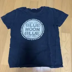 BLUE MOON BLUE 半袖Tシャツ ネイビーのサムネイル