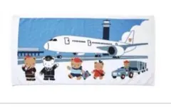 JAL×ファミリア】タオルケット日本航空バスタオル限定品機内販売