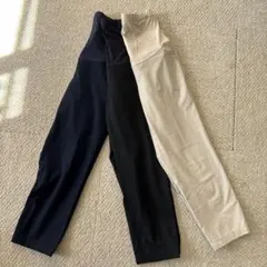 UNIQLO マタニティパンツ 3色セット