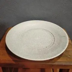 牡丹餅備前大鉢 直径41cm 盛鉢・飾鉢・水盤・メダカ鉢にも 陶印あり