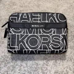 Michael Kors 限定デザイン 総ロゴ ショルダーバッグ 2way