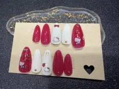 キティちゃん ネイルチップ