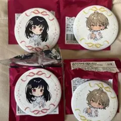 きみが死ぬまで恋をしたい シーナ ミミ 缶バッジ ハニトーカフェ きみ