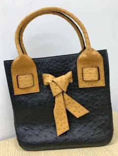 みずはらきこ 未使用品 ZAO オーストリッチ本革2wayフォーマルバッグ みずはらきこ様専用 未使用品 ZAO オーストリッチ本革2wayフォーマル
