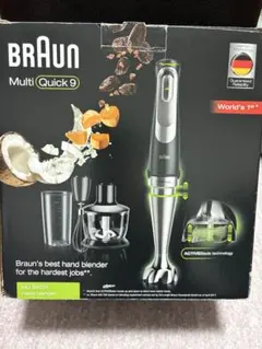 BRAUN Multi Quick 9 MQ 9035X ハンドブレンダー BRAUN マルチクイック9 ハンドブレンダー MQ9035X 1台4役 - メルカリ