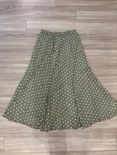 ROSSOフラワー刺繍スカート