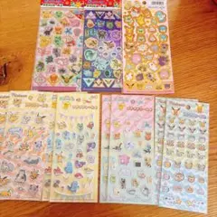 ｈ*読様 ⑩ポケモン シール まとめ売り