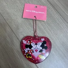 【未使用品】東京ディズニーリゾート ミラーキーチェーン ミッキー＆ミニー