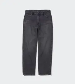 UNIQLO ワイドフィットジーンズ MEN 32 07 GRAY