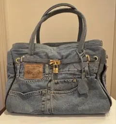 Levi's 501 ヴィンテージ リメイク デニムバッグ バーキン - メルカリ