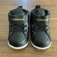 《新品未使用》CONVERSE ベビー スニーカー ブラック