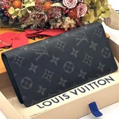 【IC搭載・箱付き✨】ルイヴィトン エクリプス ポルトフォイユプラザ 財布 折り